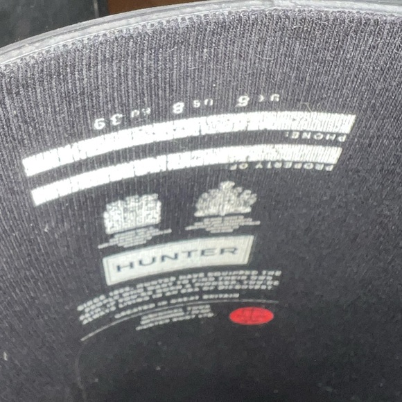 Hunter boots - Picture 3 of 3